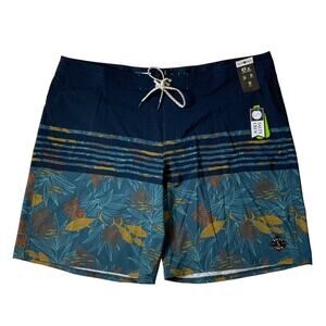 Salty Crew Multicolor Floral Swim Trunk Boardshort Mens Size 44